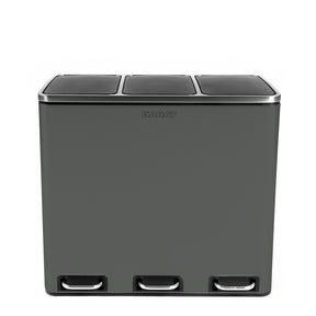 Poubelle en Métal à Pédale et Couvercle | Felix | Option de Tri | Disponible en 5 Couleurs | 30 ou 60 Litres