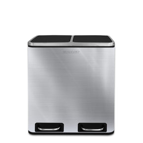 Poubelle en Métal à Pédale et Couvercle | Felix | Option de Tri | Disponible en 5 Couleurs | 30 ou 60 Litres