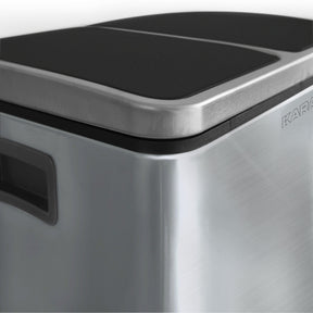 Poubelle en Métal à Pédale et Couvercle | Felix | Option de Tri | Disponible en 5 Couleurs | 30 ou 60 Litres