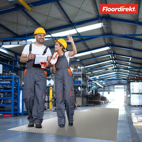 Revêtement de sol en PVC | Hexagon | Sol en vinyle robuste de 2 mm, facile d'entretien et antidérapant | Disponible en plusieurs couleurs