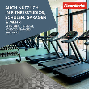 Revêtement de sol en PVC | Hexagon | Sol en vinyle robuste de 2 mm, facile d'entretien et antidérapant | Disponible en plusieurs couleurs