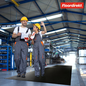 Revêtement de sol en PVC | Hexagon | Sol en vinyle robuste de 2 mm, facile d'entretien et antidérapant | Disponible en plusieurs couleurs