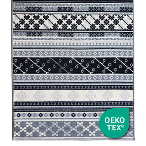 Tapis de passage sur mesure | Mykonos | Chaîné, antidérapant & idéal pour le couloir, la cuisine ou l'entrée
