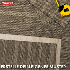 Dalles de moquette | Zürich | 50 x 50 cm | Idéal pour le bureau et la maison | Dalles design de haute qualité en 4 couleurs