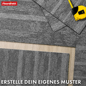 Dalles de moquette | Zürich | 50 x 50 cm | Idéal pour le bureau et la maison | Dalles design de haute qualité en 4 couleurs