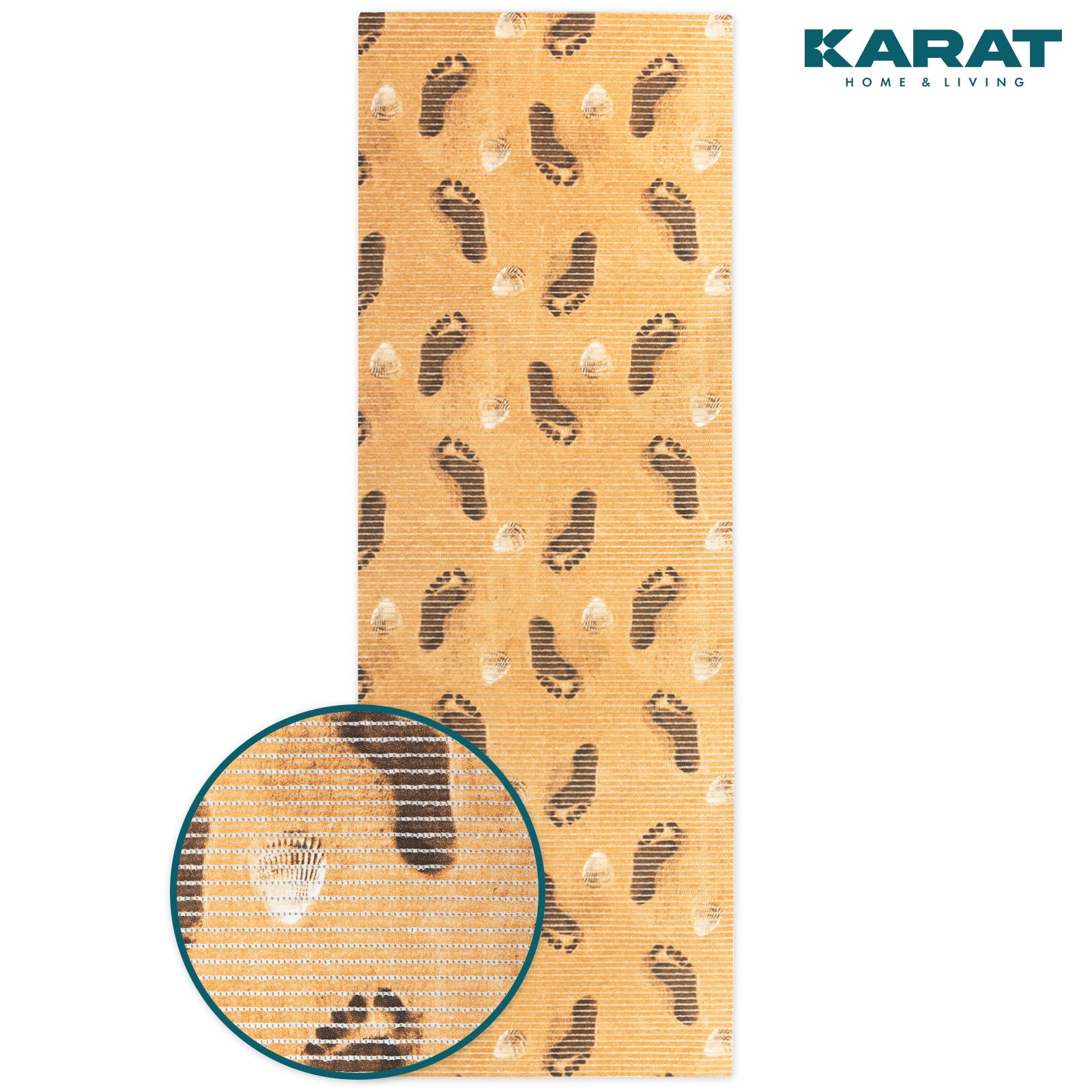 ✂ Tapis de bain en mousse souple sur mesure | Reef | Tapis antidérapant hydrofuge | Dans de nombreux modèles