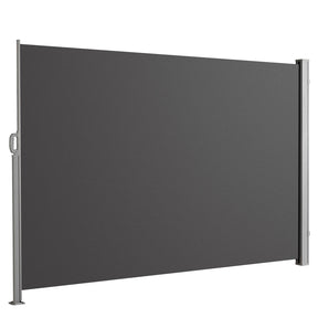 Store latéral en aluminium | Protection solaire et visuelle pour terrasse, balcon et jardin | Protection UV, opaque et déperlant | Différentes couleurs et tailles