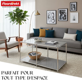 Étagère métallique | Concept Epure MK-016 | Buffet et étagère de rangement avec surfaces ouvertes | Disponible en plusieurs couleurs