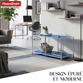 Étagère métallique | Concept Epure MK-016 | Buffet et étagère de rangement avec surfaces ouvertes | Disponible en plusieurs couleurs