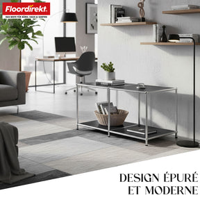 Étagère métallique | Concept Epure MK-016 | Buffet et étagère de rangement avec surfaces ouvertes | Disponible en plusieurs couleurs