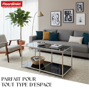 Étagère métallique | Concept Epure MK-016 | Buffet et étagère de rangement avec surfaces ouvertes | Disponible en plusieurs couleurs