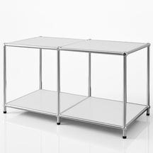 Étagère métallique | Concept Epure MK-016 | Buffet et étagère de rangement avec surfaces ouvertes | Disponible en plusieurs couleurs