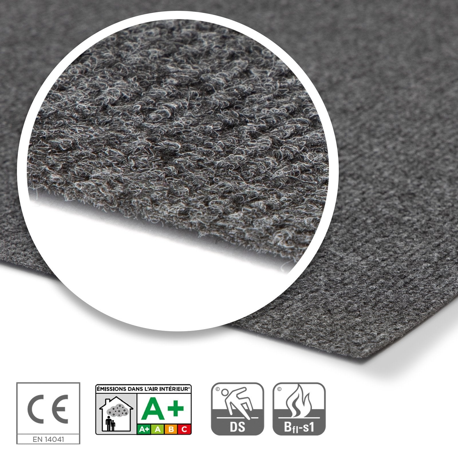 ✂ Tapis pour événements et salons sur mesure | Sintra | 2 largeurs | 14 couleurs