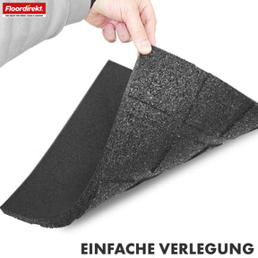 Tapis de protection contre les chutes | Play Protect | Protection de sol antidérapante et robuste en caoutchouc | Différentes épaisseurs et couleurs | 50 x 50 cm