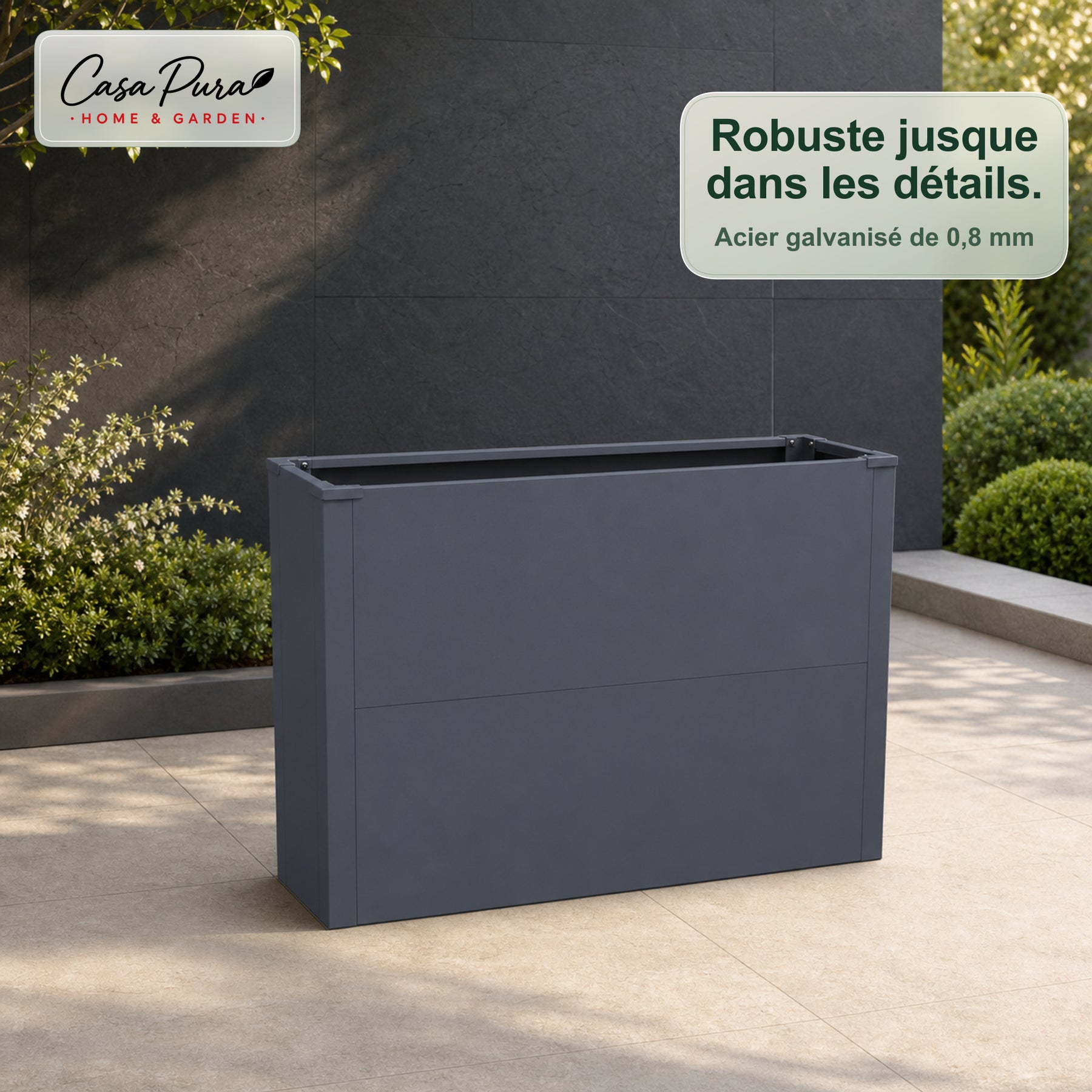 T5_Anthracite - 100 × 25 × 27 cm