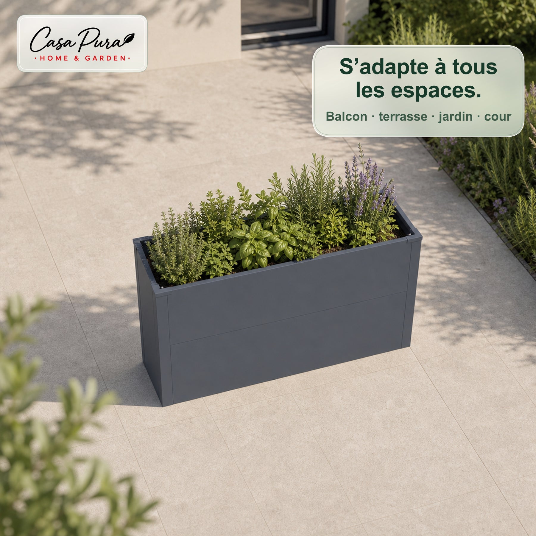 T10_Anthracite - 100 × 25 × 27 cm
