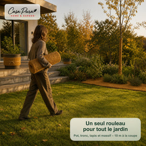 Natte coco sur mesure | 100 % fibre de coco | Protection hivernale & plantes | Largeur 100 cm