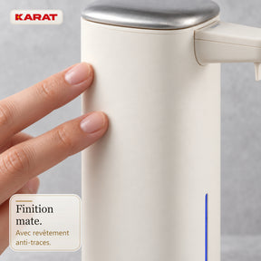 Distributeur automatique de savon mousse | Liora | Sans contact avec capteur, batterie USB-C & inox | 250 ml