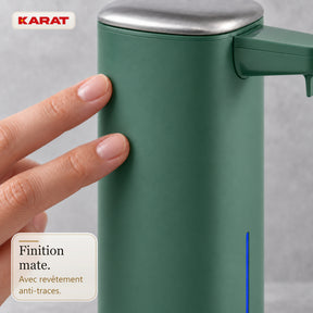 Distributeur automatique de savon mousse | Liora | Sans contact avec capteur, batterie USB-C & inox | 250 ml