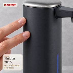 Distributeur automatique de savon mousse | Liora | Sans contact avec capteur, batterie USB-C & inox | 250 ml