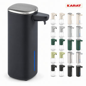 Distributeur automatique de savon mousse | Liora | Sans contact avec capteur, batterie USB-C & inox | 250 ml