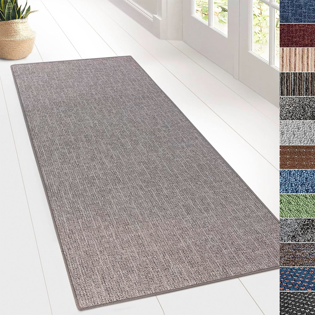 ✂ Tapis sur Mesure "Alto" - Moelleux Bouclé Plat | Idéal pour Pièces à Vivre | Confort et Élégance