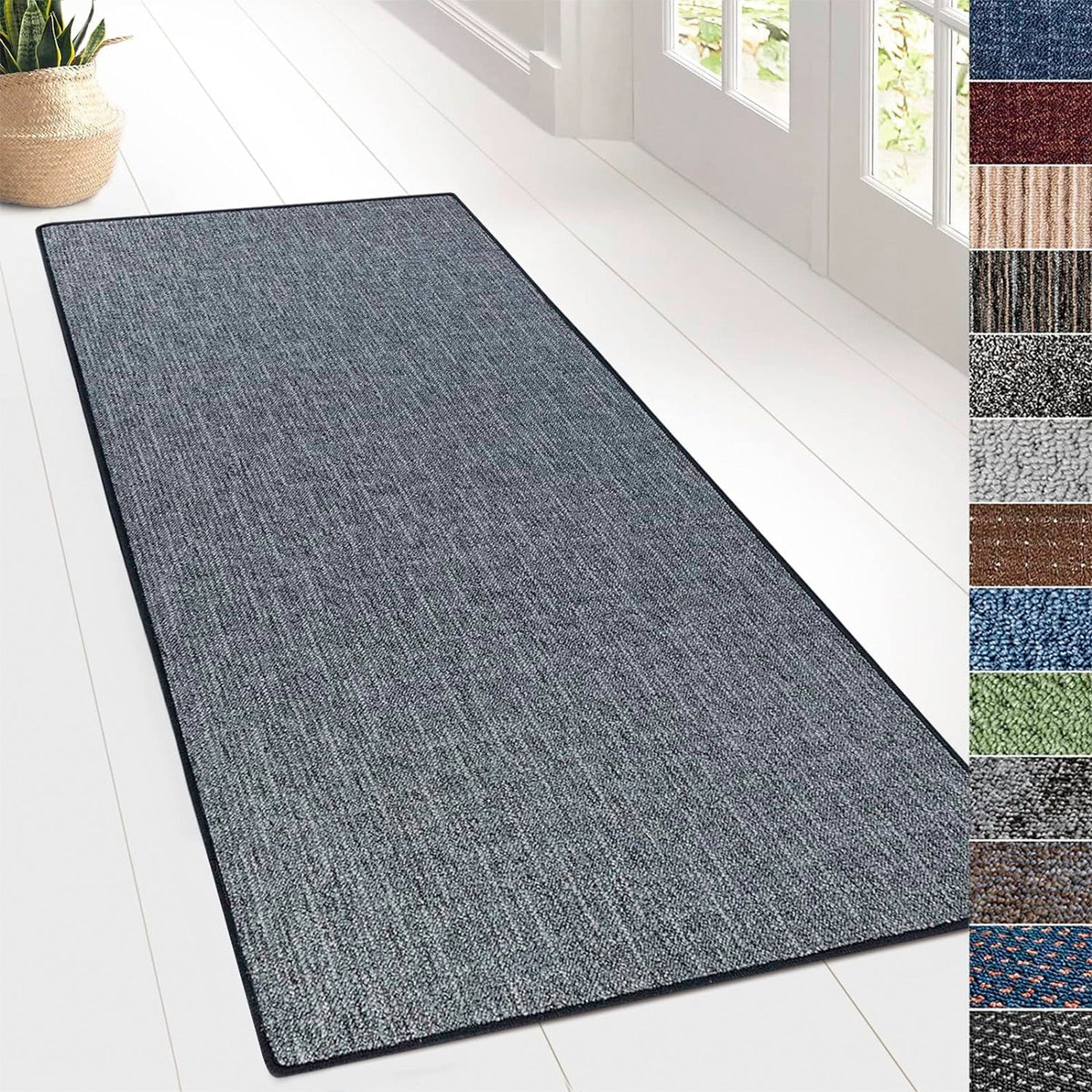 ✂ Tapis sur Mesure "Alto" - Moelleux Bouclé Plat | Idéal pour Pièces à Vivre | Confort et Élégance