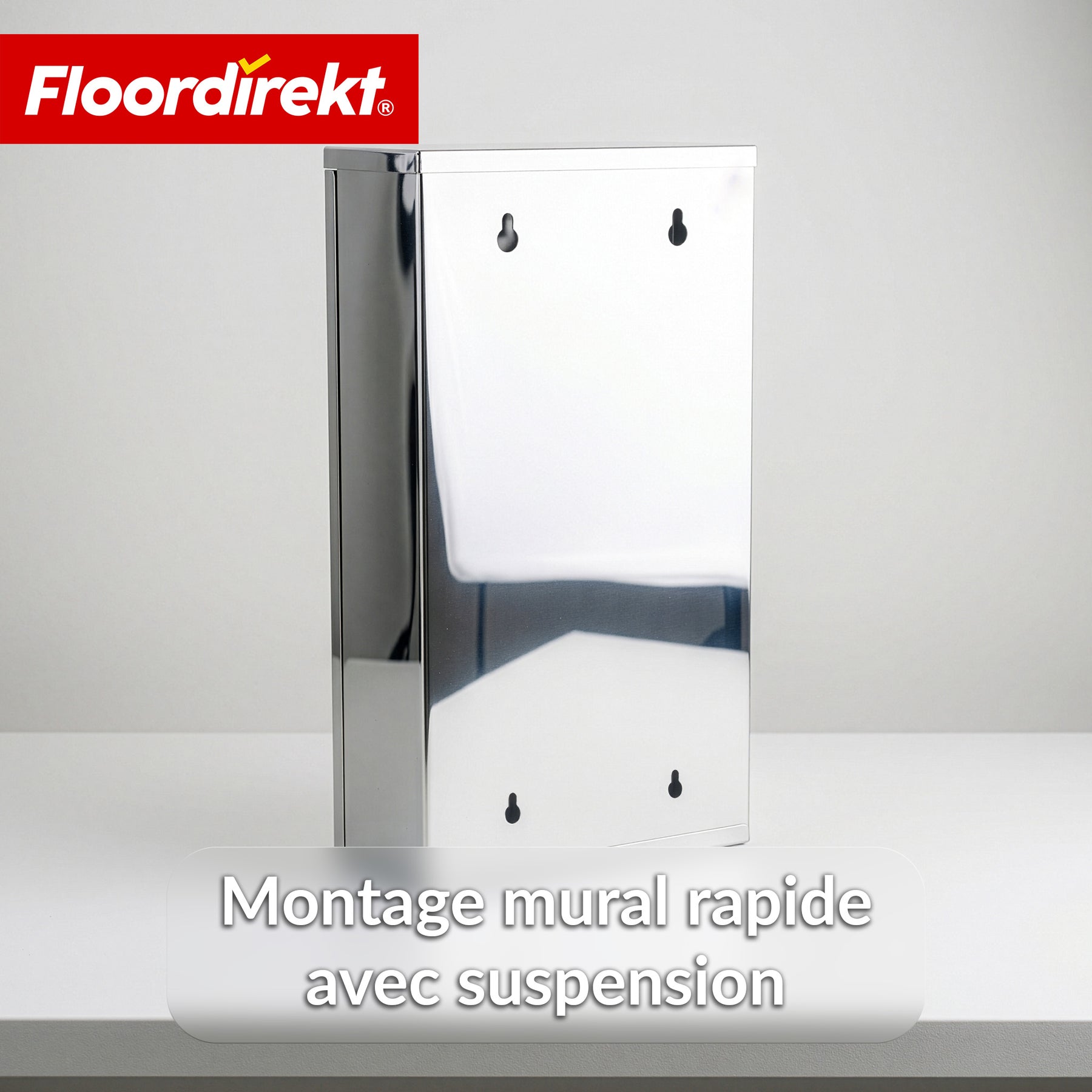 Armoire à pharmacie | Allen | Armoire à médicaments verrouillable en acier inoxydable ou thermolaqué blanc | Avec porte en verre