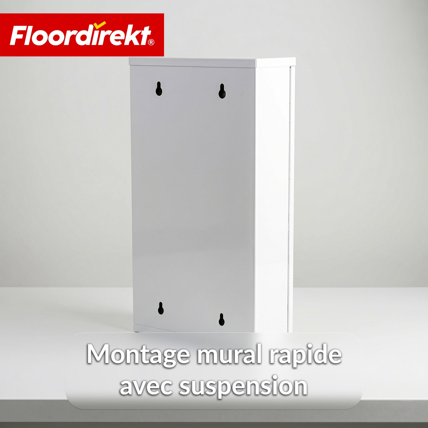 Armoire à pharmacie | Allen | Armoire à médicaments verrouillable en acier inoxydable ou thermolaqué blanc | Avec porte en verre