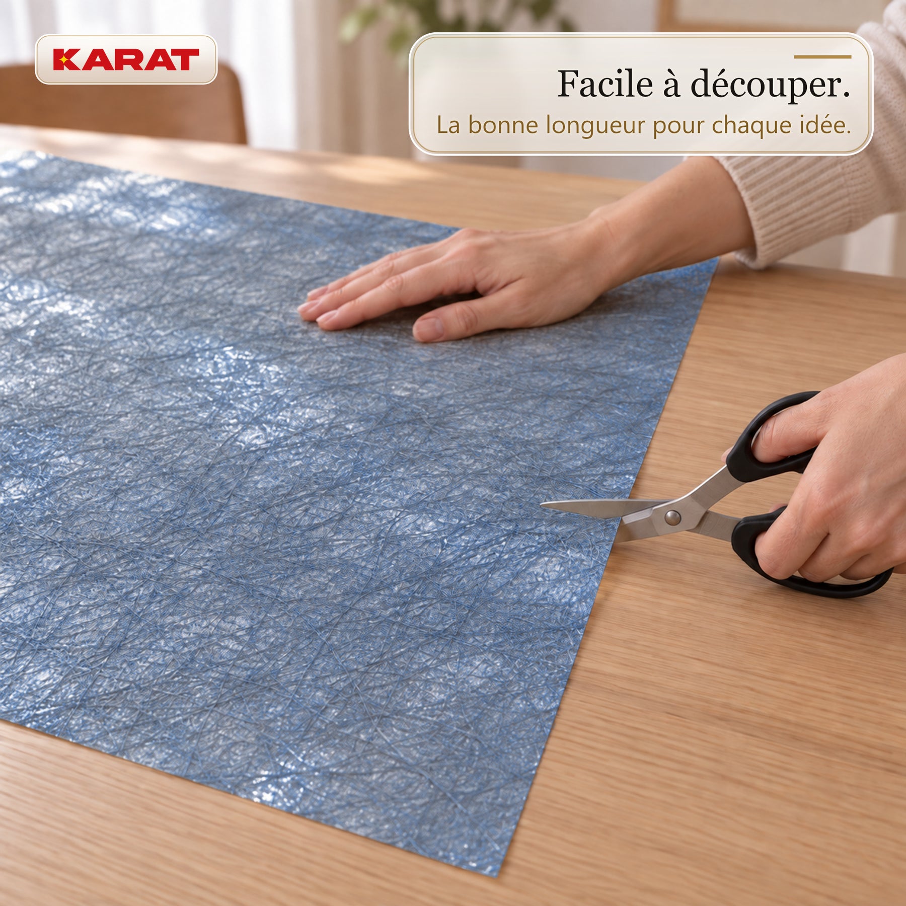 Chemin de table | Monarch | Voile décoratif à reflets métallisés | Rouleau 30 cm x 25 m | 13 coloris