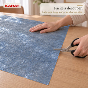 Chemin de table | Monarch | Voile décoratif à reflets métallisés | Rouleau 30 cm x 25 m | 13 coloris