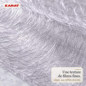Chemin de table | Monarch | Voile décoratif à reflets métallisés | Rouleau 30 cm x 25 m | 13 coloris