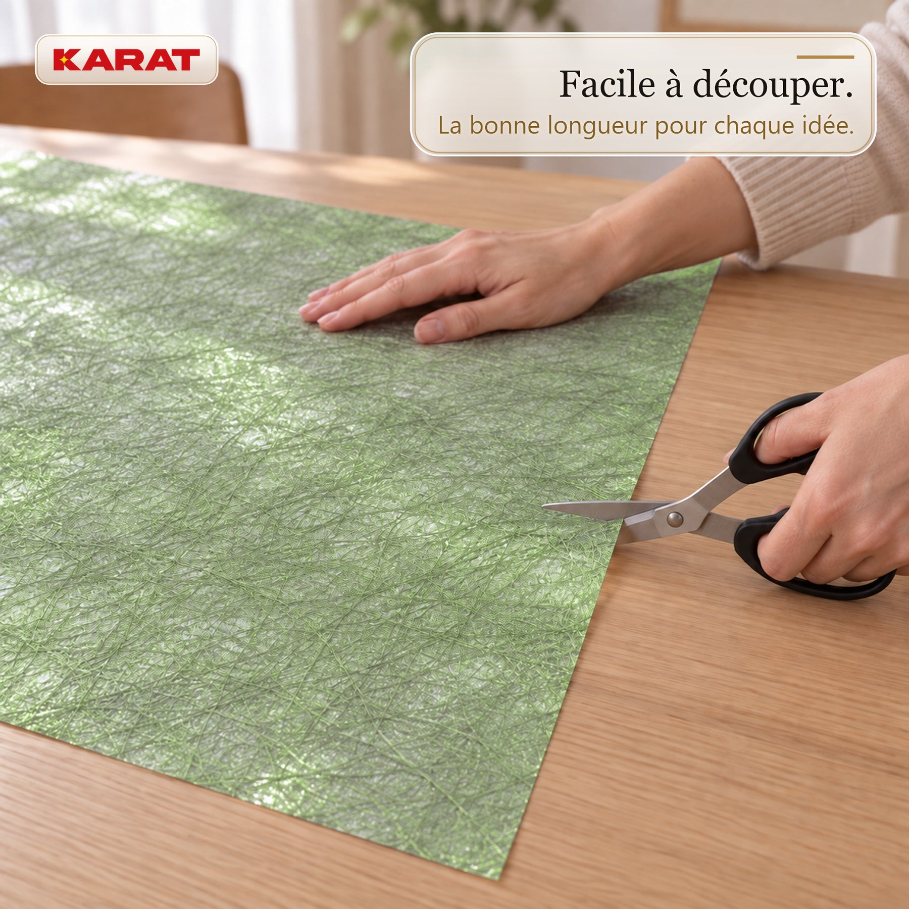 Chemin de table | Monarch | Voile décoratif à reflets métallisés | Rouleau 30 cm x 25 m | 13 coloris