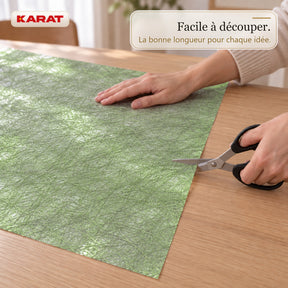 Chemin de table | Monarch | Voile décoratif à reflets métallisés | Rouleau 30 cm x 25 m | 13 coloris