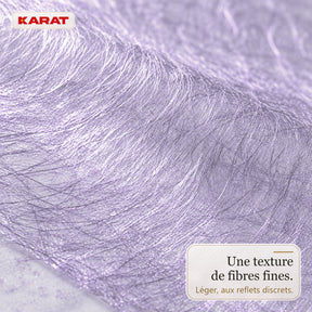 Chemin de table | Monarch | Voile décoratif à reflets métallisés | Rouleau 30 cm x 25 m | 13 coloris