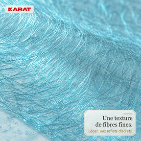 Chemin de table | Monarch | Voile décoratif à reflets métallisés | Rouleau 30 cm x 25 m | 13 coloris