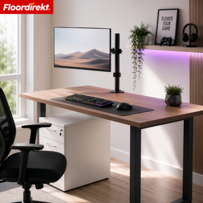 Bras de moniteur | Support d’écran réglable et flexible avec pince de bureau pour 1 ou 2 moniteurs