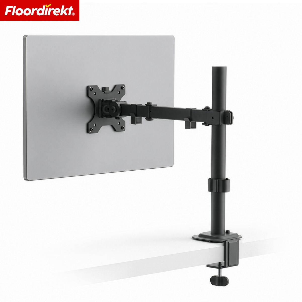 Bras de moniteur | Support d’écran réglable et flexible avec pince de bureau pour 1 ou 2 moniteurs
