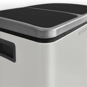 Poubelle en Métal à Pédale et Couvercle | Felix | Option de Tri | Disponible en 5 Couleurs | 30 ou 60 Litres