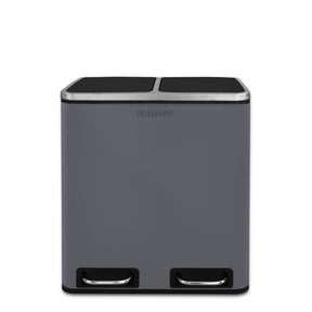 Poubelle en Métal à Pédale et Couvercle | Felix | Option de Tri | Disponible en 5 Couleurs | 30 ou 60 Litres