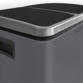 Poubelle en Métal à Pédale et Couvercle | Felix | Option de Tri | Disponible en 5 Couleurs | 30 ou 60 Litres