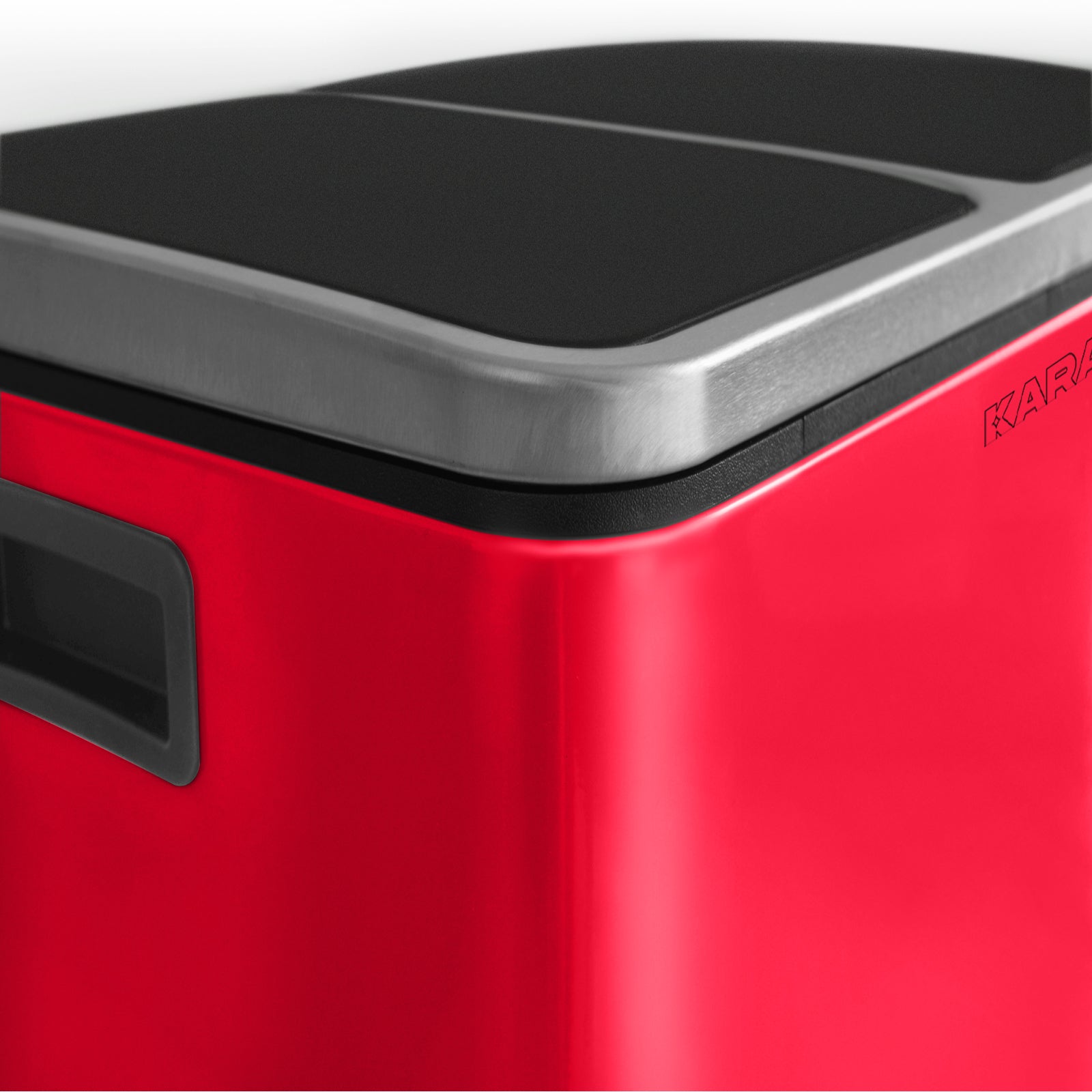 Poubelle en Métal à Pédale et Couvercle | Felix | Option de Tri | Disponible en 5 Couleurs | 30 ou 60 Litres