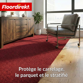 Moquette aiguilletée | Malta | 2 m de large sur mesure | Revêtement de sol avec dossier en mousse pour habitation & bureau