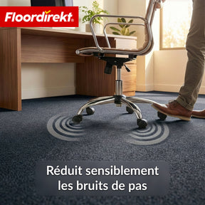 Moquette aiguilletée | Malta | 2 m de large sur mesure | Revêtement de sol avec dossier en mousse pour habitation & bureau