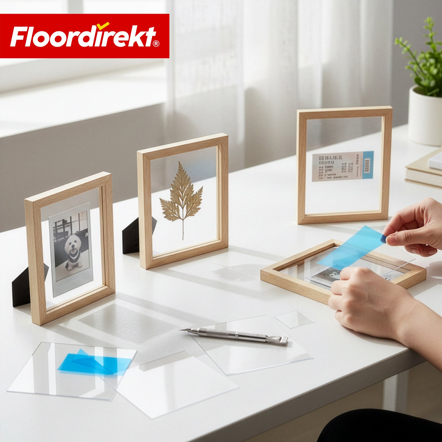 Plaques en plastique | Transparent | Plaques en polystyrène en différentes tailles et épaisseurs