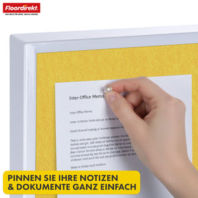 Tableau de présentation mobile | Giant | Tableau feutre double face 80 x 120 cm avec roulettes verrouillables et tablette | Disponible en plusieurs couleurs