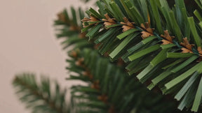 Sapin de Noël artificiel | Evergreen | Aspect sapin dense avec pied en métal | 150–240 cm