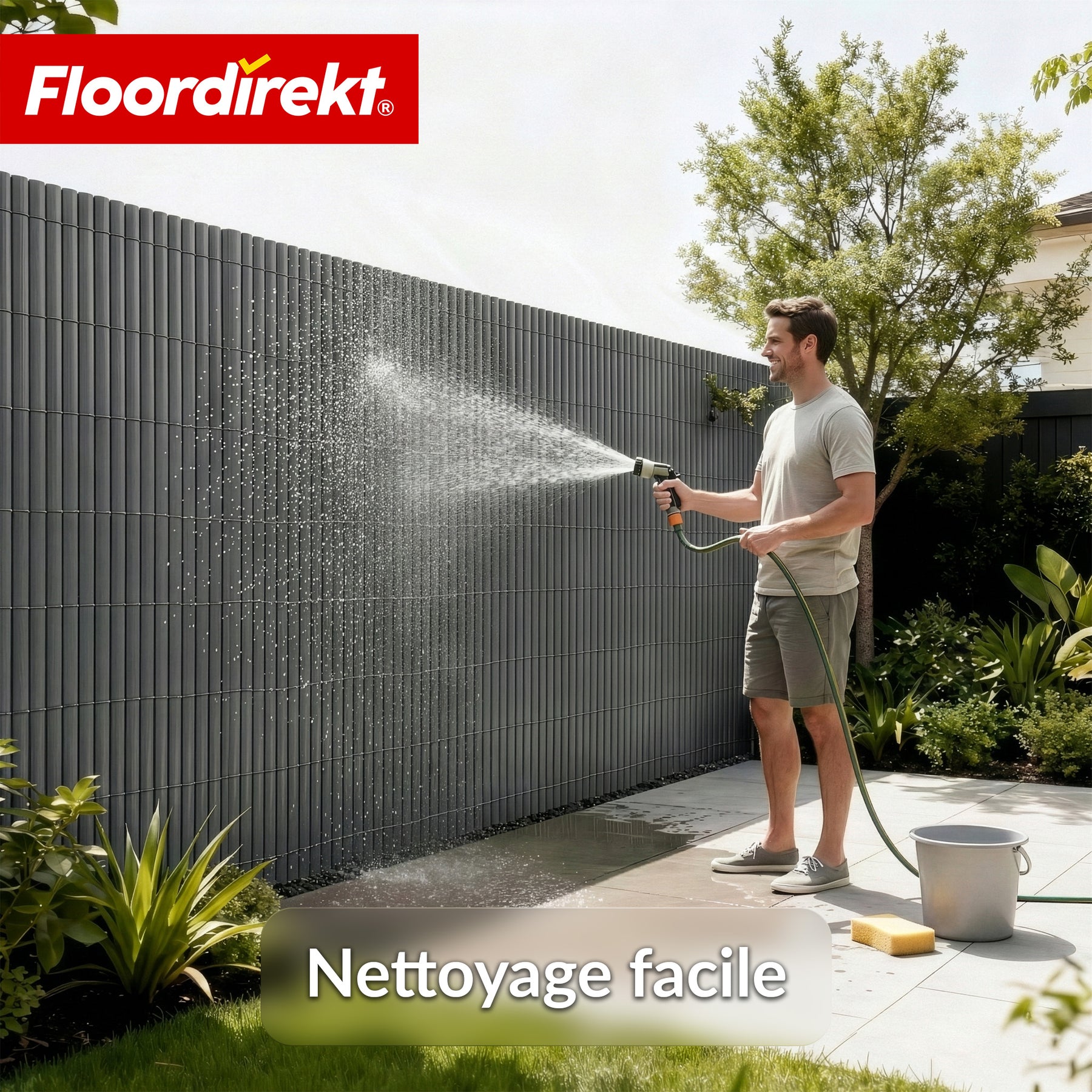 Brise-vue en PVC | Résistant aux intempéries & aux UV | Brise-vue pour balcon & jardin | 4 couleurs | Différentes tailles