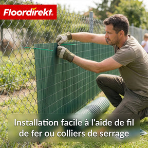 Brise-vue en PVC | Résistant aux intempéries & aux UV | Brise-vue pour balcon & jardin | 4 couleurs | Différentes tailles