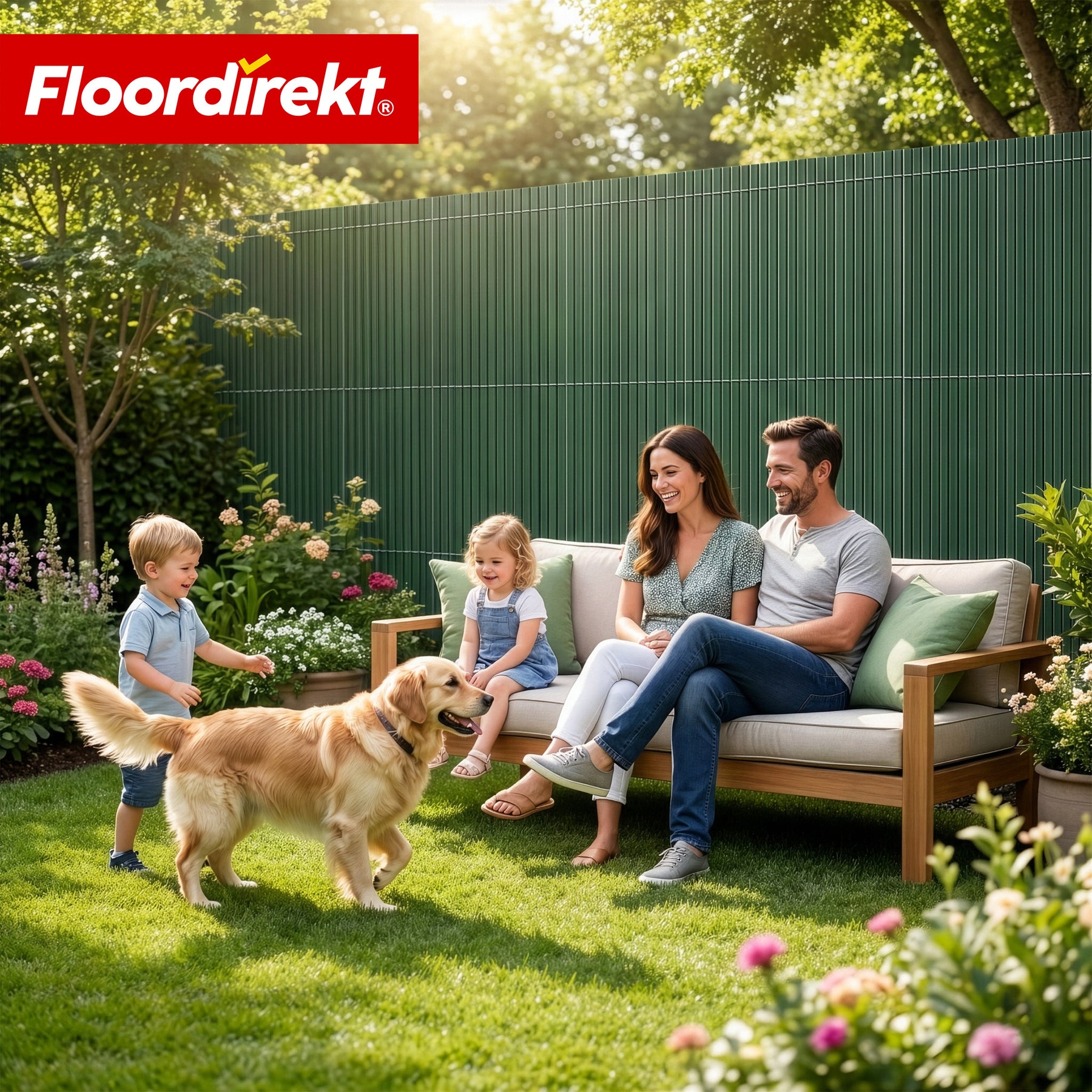 Brise-vue en PVC | Résistant aux intempéries & aux UV | Brise-vue pour balcon & jardin | 4 couleurs | Différentes tailles